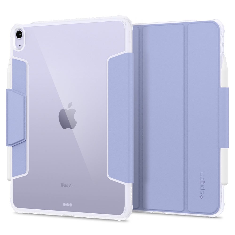 COUVERTURE / ÉTUI POUR IPAD AIR 10.9 4 / 5 / 2020-2022 / 11 6 / 2024 SPIGEN ULTRA HYBRID PRO IPAD AIR LAVANDE