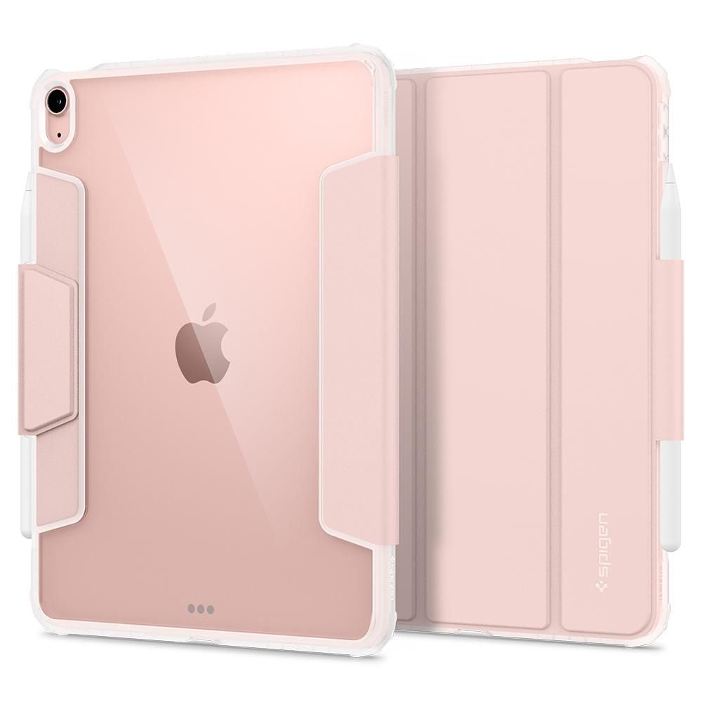COUVERTURE / ÉTUI POUR IPAD AIR 10.9 4 / 5 / 2020-2022 / 11 6 / 2024 SPIGEN ULTRA HYBRID PRO IPAD AIR OR ROSE