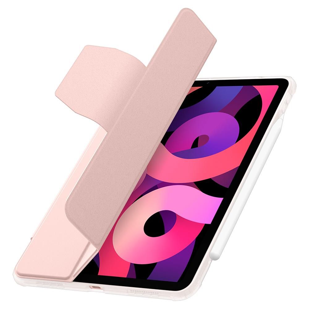 COUVERTURE / ÉTUI POUR IPAD AIR 10.9 4 / 5 / 2020-2022 / 11 6 / 2024 SPIGEN ULTRA HYBRID PRO IPAD AIR OR ROSE