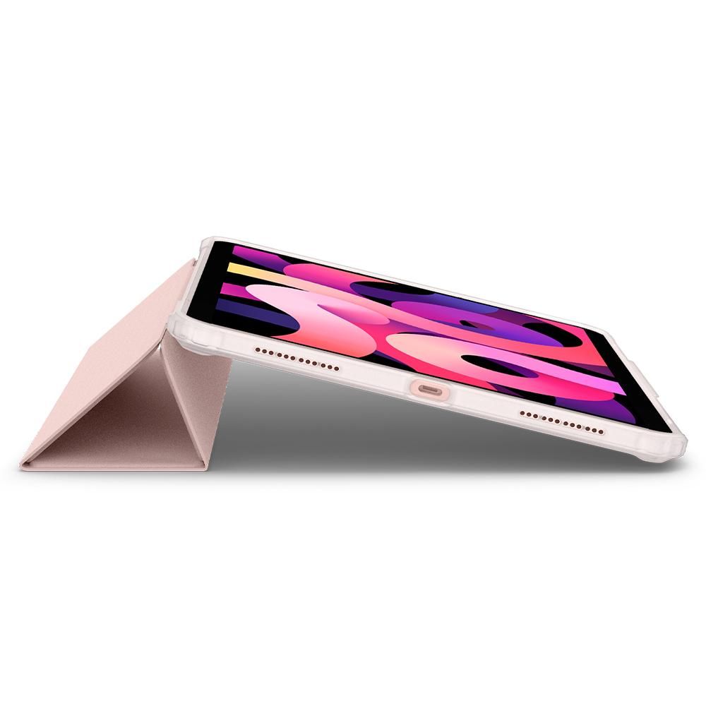 COUVERTURE / ÉTUI POUR IPAD AIR 10.9 4 / 5 / 2020-2022 / 11 6 / 2024 SPIGEN ULTRA HYBRID PRO IPAD AIR OR ROSE