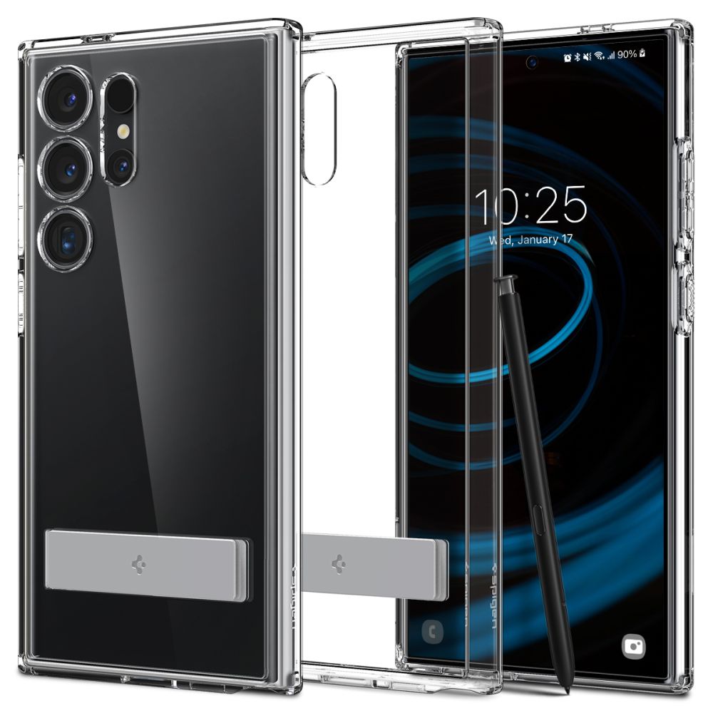 COQUE SPIGEN ULTRA HYBRID "S" GALAXY S24 ULTRA TRANSPARENT