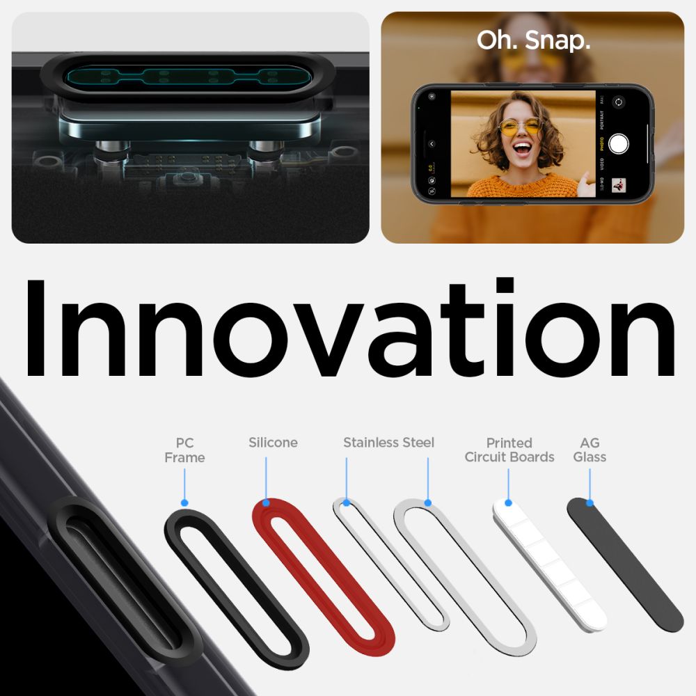 COQUE SPIGEN ULTRA HYBRID "T" MAG MAGSAFE IPHONE 16 NOIR FROST