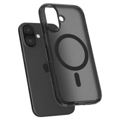 COQUE SPIGEN ULTRA HYBRID "T" MAG MAGSAFE IPHONE 16 NOIR FROST