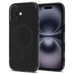 COQUE SPIGEN ULTRA HYBRID "T" MAG MAGSAFE IPHONE 16 NOIR FROST