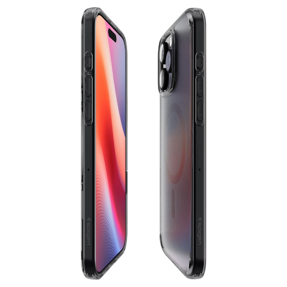 COQUE SPIGEN ULTRA HYBRID "T" MAG MAGSAFE IPHONE 16 PRO MAX NOIR FROST