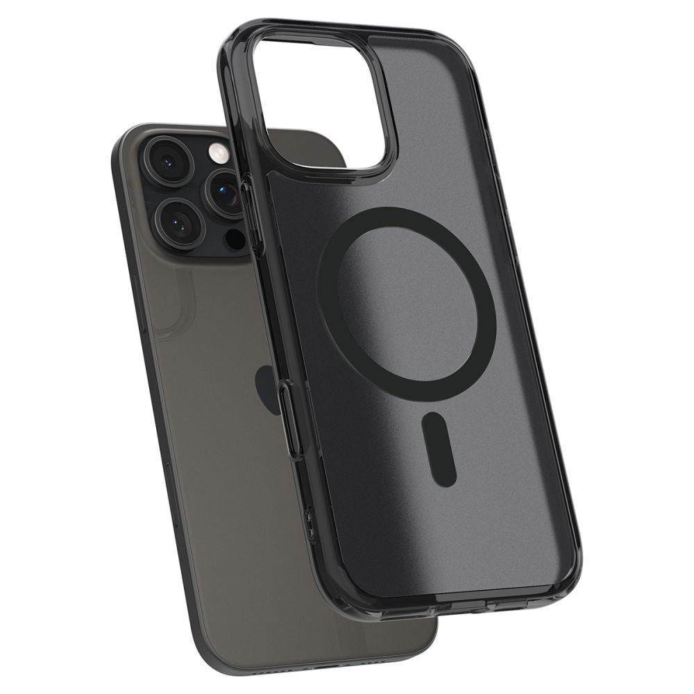 COQUE SPIGEN ULTRA HYBRID "T" MAG MAGSAFE IPHONE 16 PRO MAX NOIR FROST