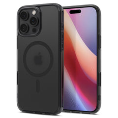 COQUE SPIGEN ULTRA HYBRID "T" MAG MAGSAFE IPHONE 16 PRO MAX NOIR FROST