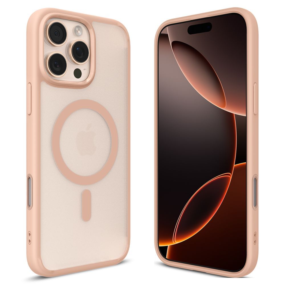 COQUE SPIGEN ULTRA HYBRID "T" MAG MAGSAFE IPHONE 16 PRO MAX FROST ROSE TITANE
