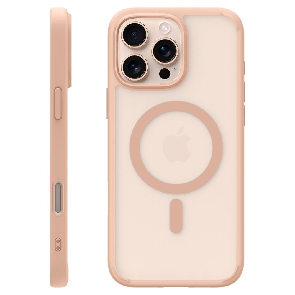 COQUE SPIGEN ULTRA HYBRID "T" MAG MAGSAFE IPHONE 16 PRO MAX FROST ROSE TITANE
