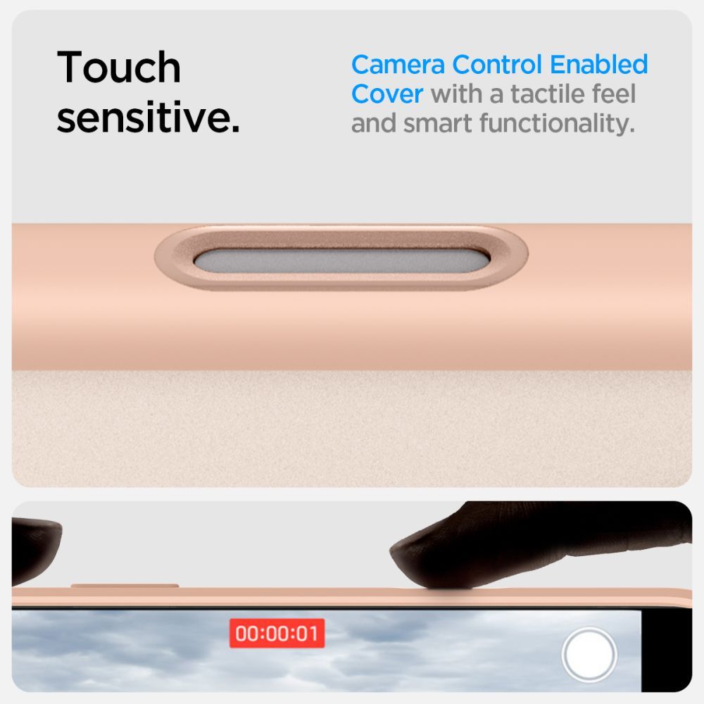 COQUE SPIGEN ULTRA HYBRID "T" MAG MAGSAFE IPHONE 16 PRO MAX FROST ROSE TITANE