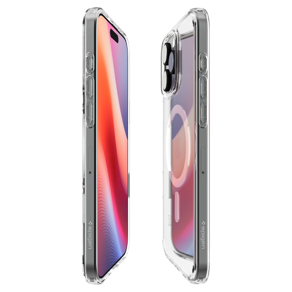 COQUE SPIGEN ULTRA HYBRID "T" MAG MAGSAFE IPHONE 16 PRO MAX BLANC