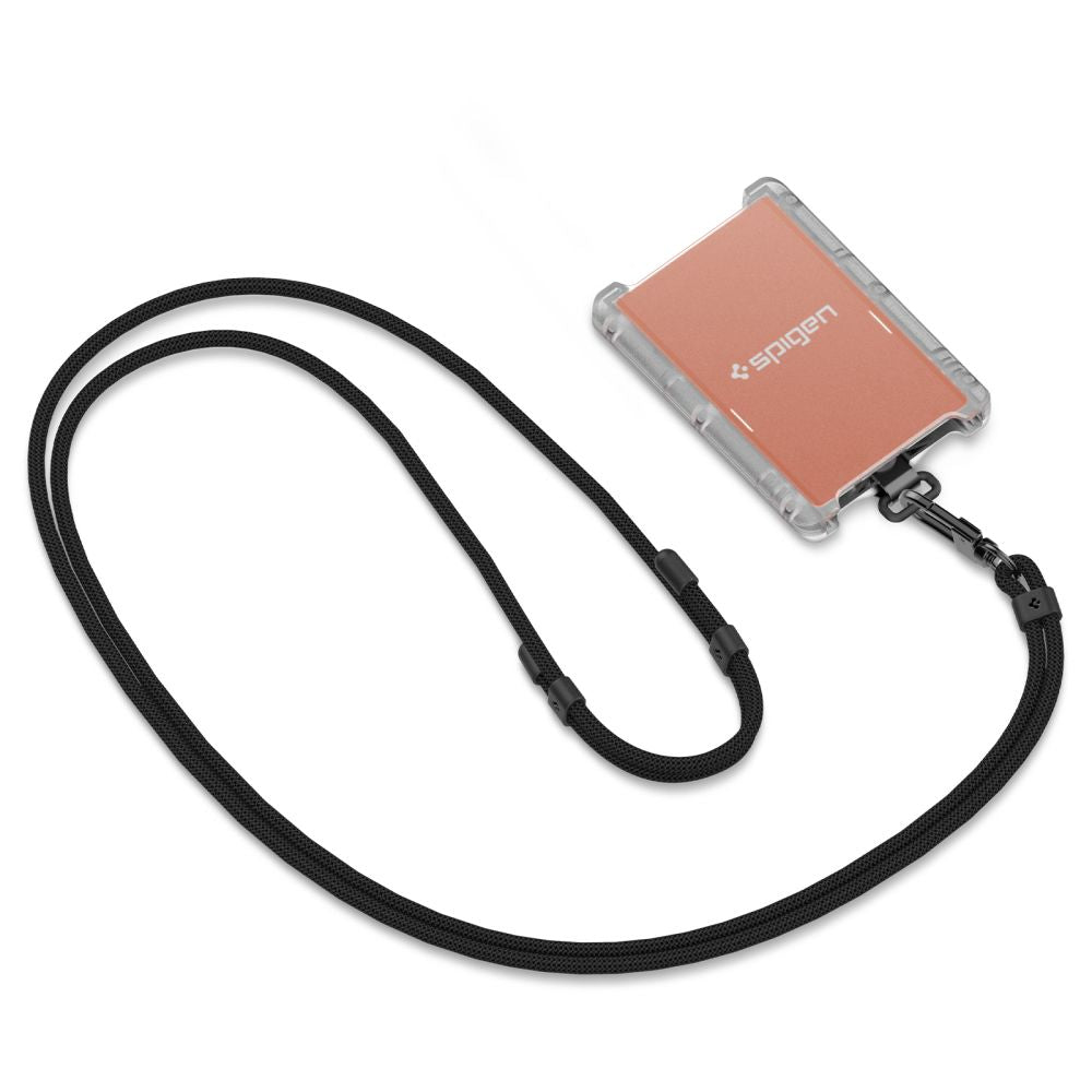 ENSEMBLE DE SANGLE UNIVERSELLE SPIGEN CROISEE ET POIGNET NOIR