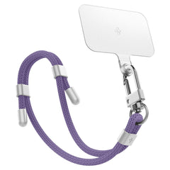 ENSEMBLE DE SANGLES UNIVERSELLES SPIGEN CROISE ET POIGNET VIOLET PROFOND