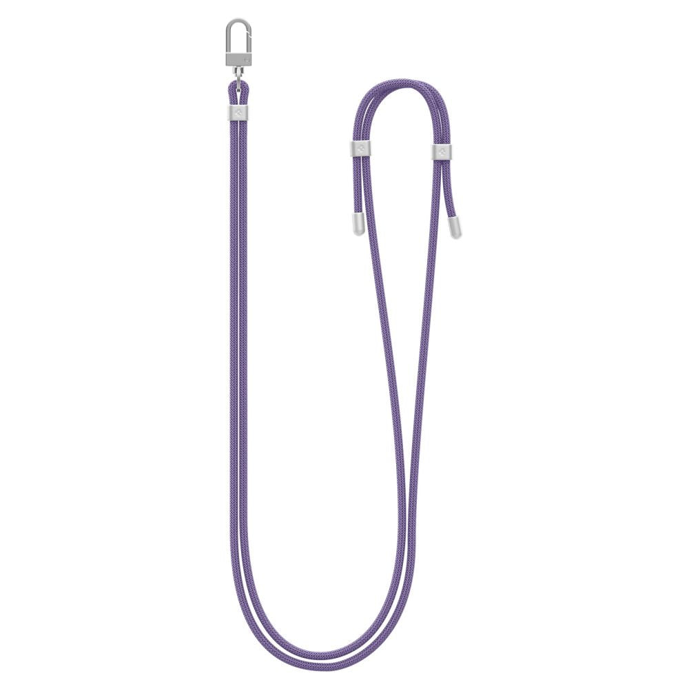 ENSEMBLE DE SANGLES UNIVERSELLES SPIGEN CROISE ET POIGNET VIOLET PROFOND