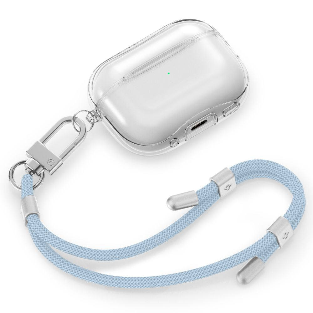 ENSEMBLE DE SANGLE UNIVERSELLE SPIGEN CROISEE ET POIGNET BLEU MUET