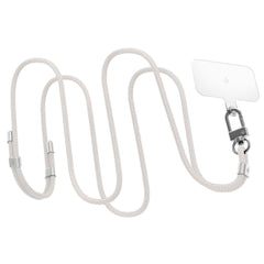 ENSEMBLE DE SANGLE UNIVERSELLE SPIGEN CROISEE ET POIGNET BLANC PERLE
