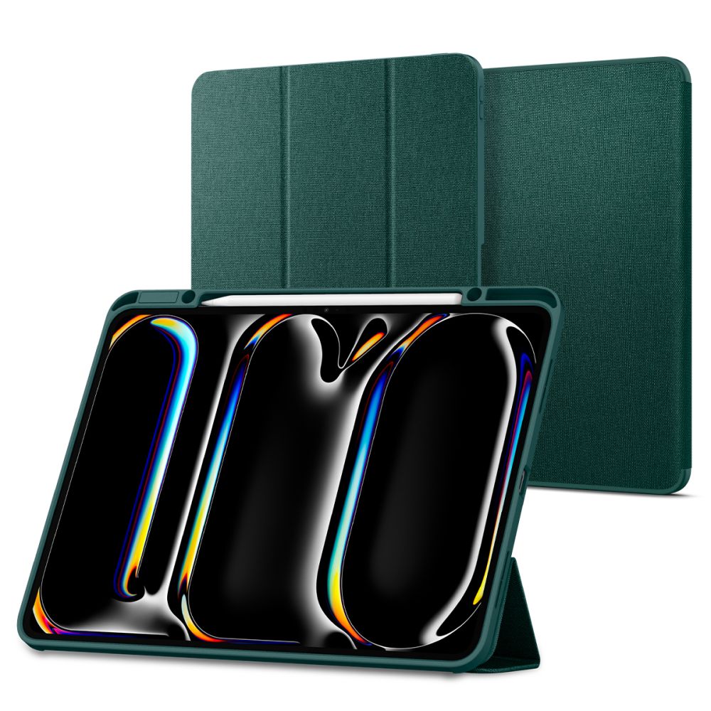 COQUE SPIGEN URBAN FIT IPAD PRO 13 7 / 2024 VERT MINUIT