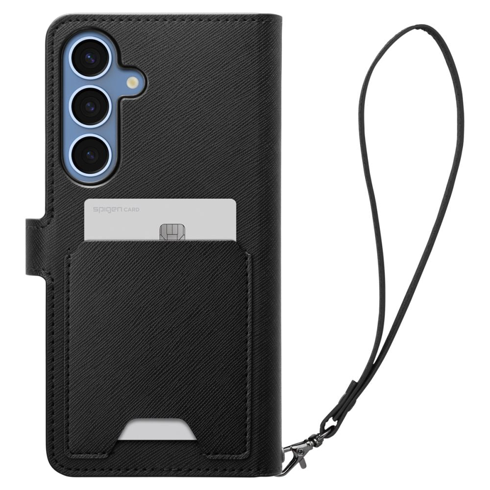 COQUE SPIGEN WALLET "S" GALAXY S25+ PLUS NOIRE