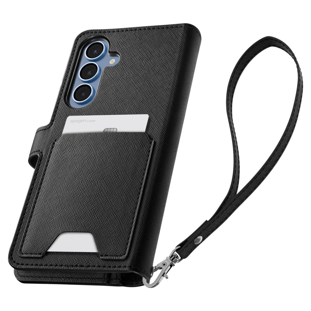 COQUE SPIGEN WALLET "S" GALAXY S25+ PLUS NOIRE