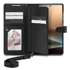 COQUE SPIGEN WALLET "S" GALAXY S25 ULTRA NOIR