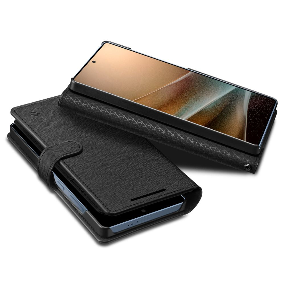 COQUE SPIGEN WALLET "S" GALAXY S25 ULTRA NOIR