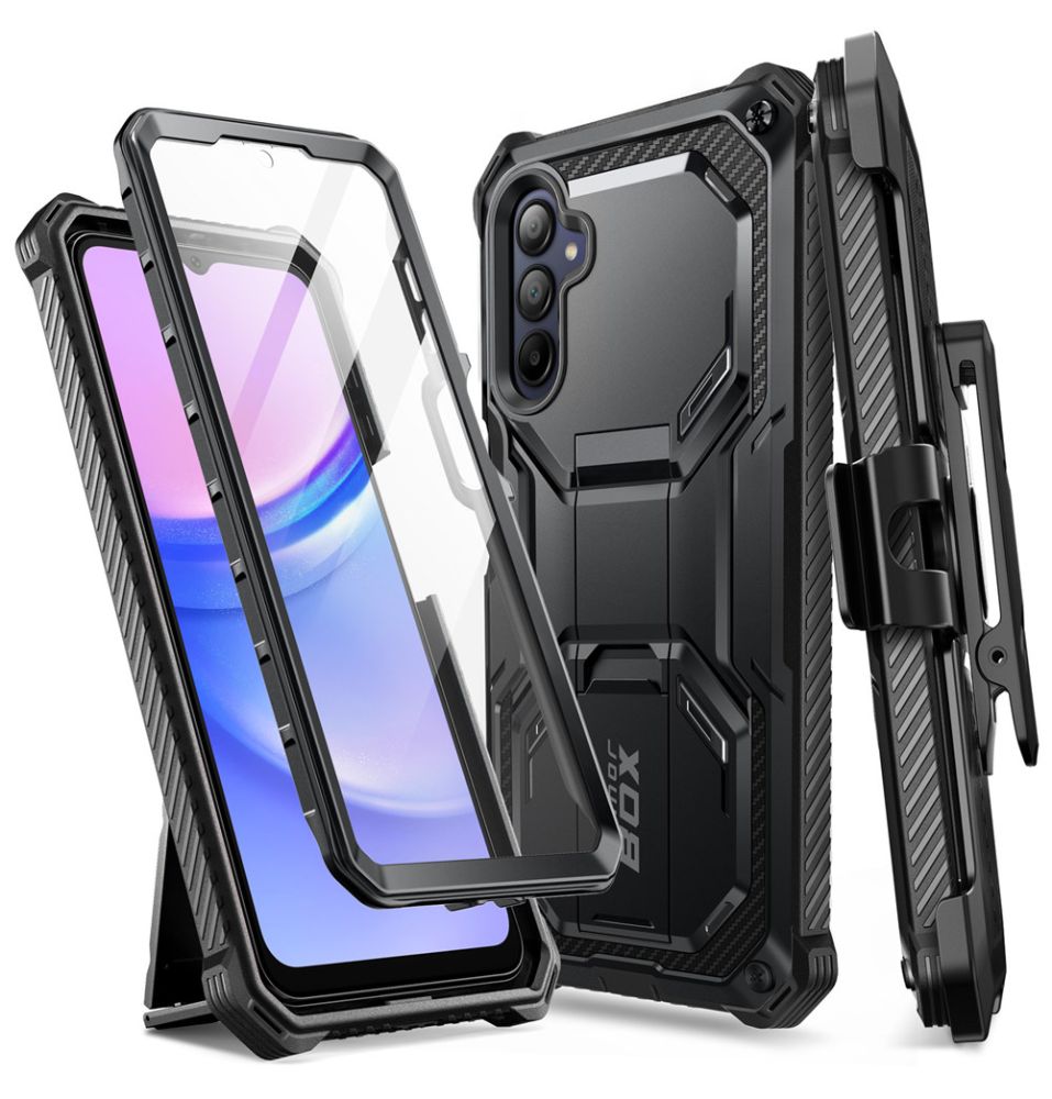 COQUE SUPCASE IBLSN ARMORBOX GALAXY A15 4G / 5G NOIRE