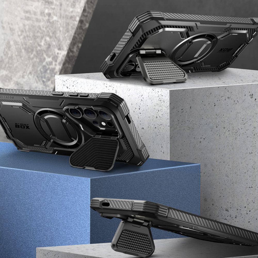 COQUE SUPCASE IBLSN ARMORBOX MAG MAGSAFE GALAXY S24 ULTRA NOIR