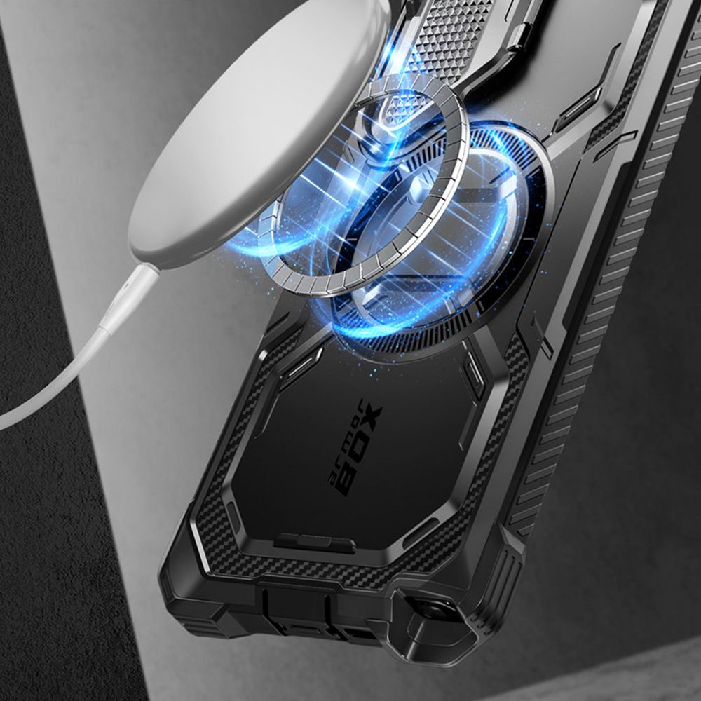 COQUE SUPCASE IBLSN ARMORBOX MAG MAGSAFE GALAXY S24 ULTRA NOIR
