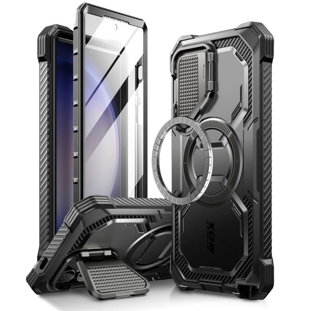 COQUE SUPCASE IBLSN ARMORBOX MAG MAGSAFE GALAXY S24 ULTRA NOIR