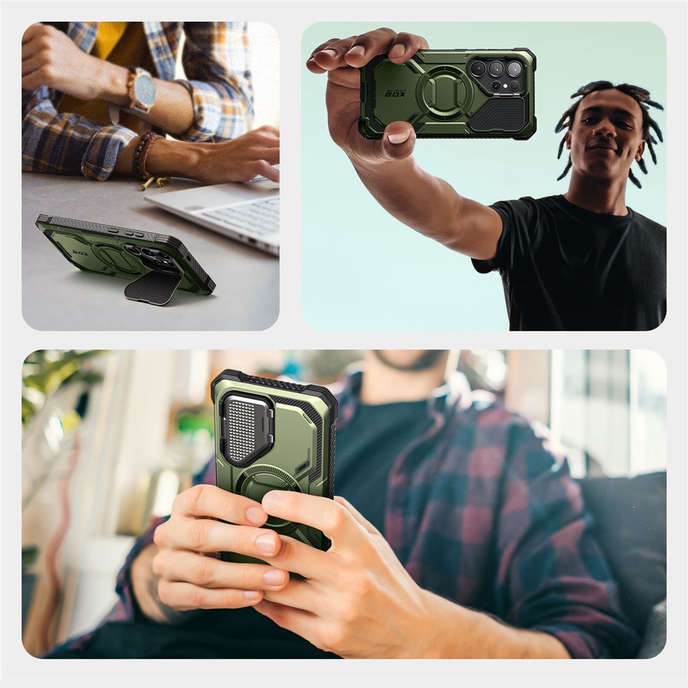 COQUE SUPCASE IBLSN ARMORBOX MAG MAGSAFE GALAXY S25 ULTRA GULDAN