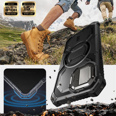 COQUE SUPCASE IBLSN ARMORBOX MAG MAGSAFE IPHONE 16E NOIR
