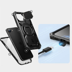 COQUE SUPCASE IBLSN ARMORBOX MAG MAGSAFE IPHONE 16E NOIR