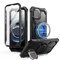COQUE SUPCASE IBLSN ARMORBOX MAG MAGSAFE IPHONE 16E NOIR