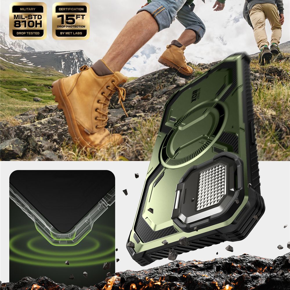COQUE SUPCASE IBLSN ARMORBOX MAG MAGSAFE IPHONE 16E GULDAN