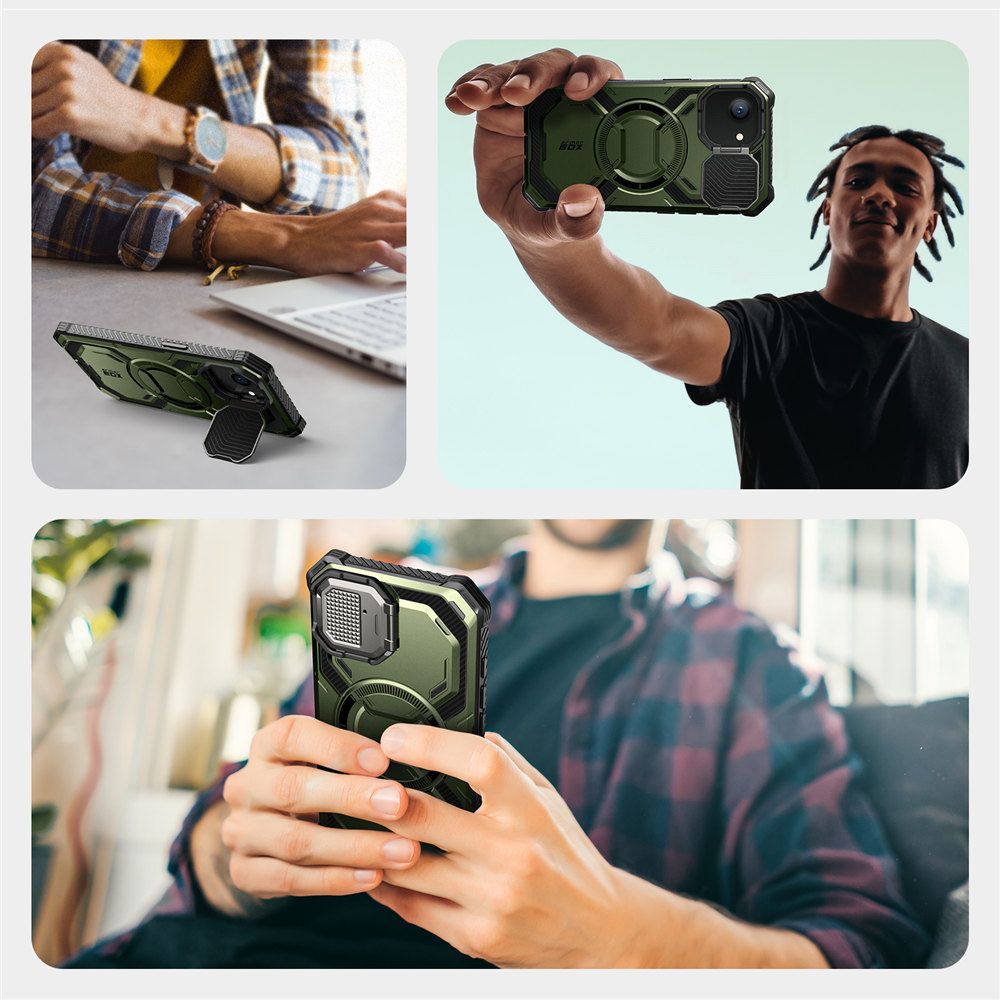 COQUE SUPCASE IBLSN ARMORBOX MAG MAGSAFE IPHONE 16E GULDAN