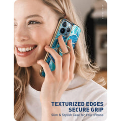 COUVERTURE SUPCASE IBLSN COSMO SNAP IPHONE 13 PRO BLEU OCÉAN
