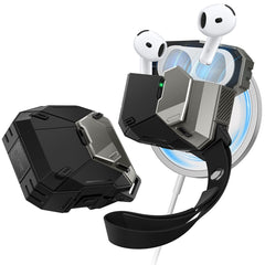COQUE SUPCASE MATRIX APPLE AIRPODS 4 NOIRE