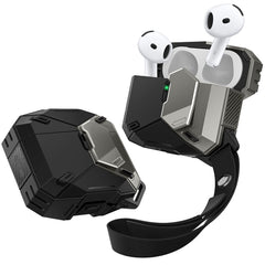 COQUE SUPCASE MATRIX APPLE AIRPODS 4 NOIRE