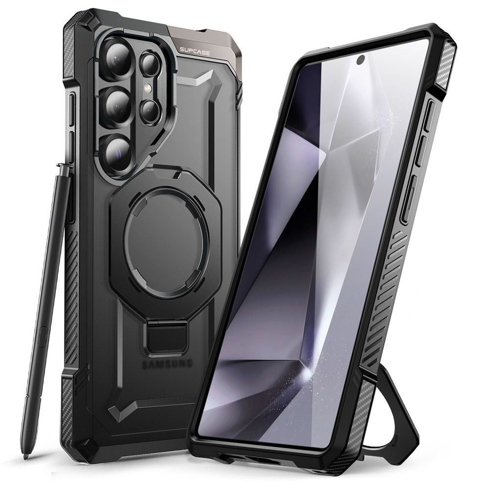 COQUE SUPCASE UB GRIP MAG MAGSAFE GALAXY S25 ULTRA NOIR