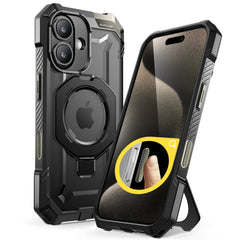 COQUE SUPCASE UB GRIP MAG MAGSAFE IPHONE 16 NOIR