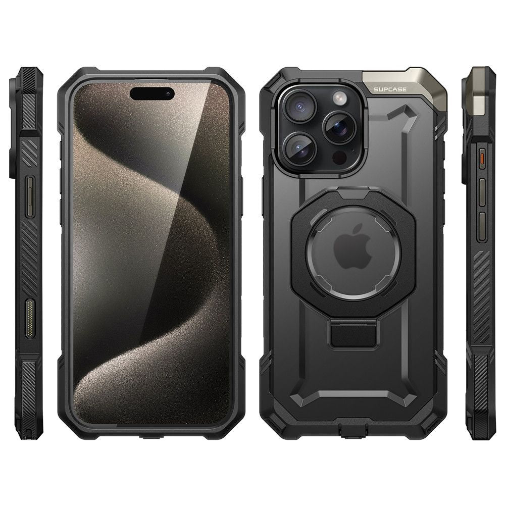 COQUE SUPCASE UB GRIP MAG MAGSAFE IPHONE 16 PRO MAX NOIR