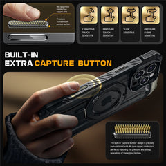 COQUE SUPCASE UB GRIP MAG MAGSAFE IPHONE 16 PRO MAX NOIR