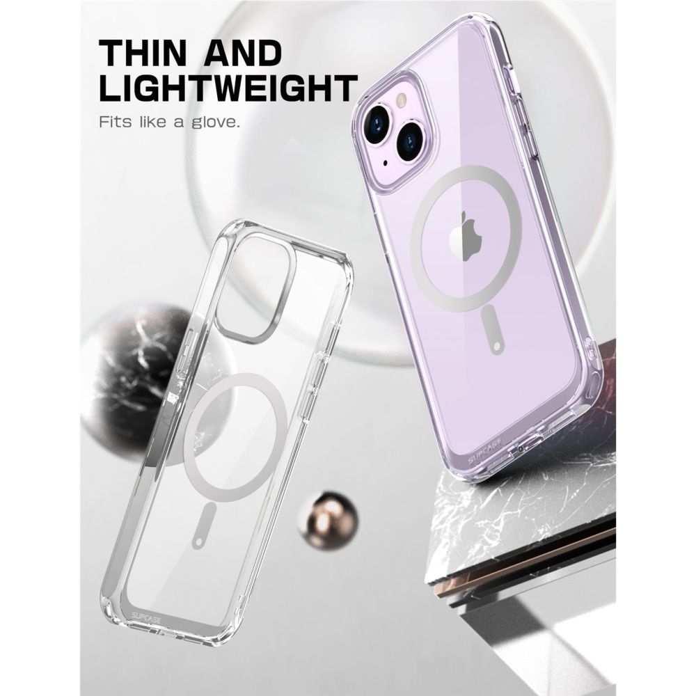 COQUE SUPCASE UB MAG MAGSAFE IPHONE 14 PLUS TRANSPARENT