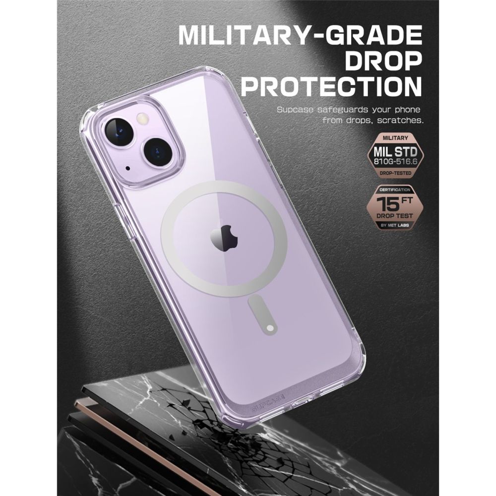 COQUE SUPCASE UB MAG MAGSAFE IPHONE 14 PLUS TRANSPARENT