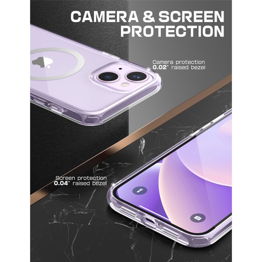 COQUE SUPCASE UB MAG MAGSAFE IPHONE 14 PLUS TRANSPARENT