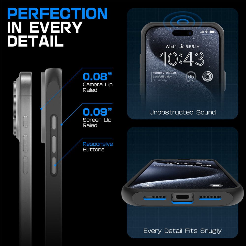 COQUE SUPCASE UB MAG MAGSAFE IPHONE 16 PRO MAX GRIS