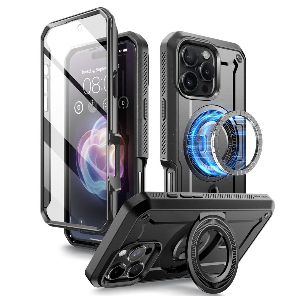 COQUE SUPCASE UB PRO MAG MAGSAFE IPHONE 16 PRO NOIR