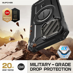 COQUE SUPCASE UB XT MAG MAGSAFE IPHONE 16 NOIR