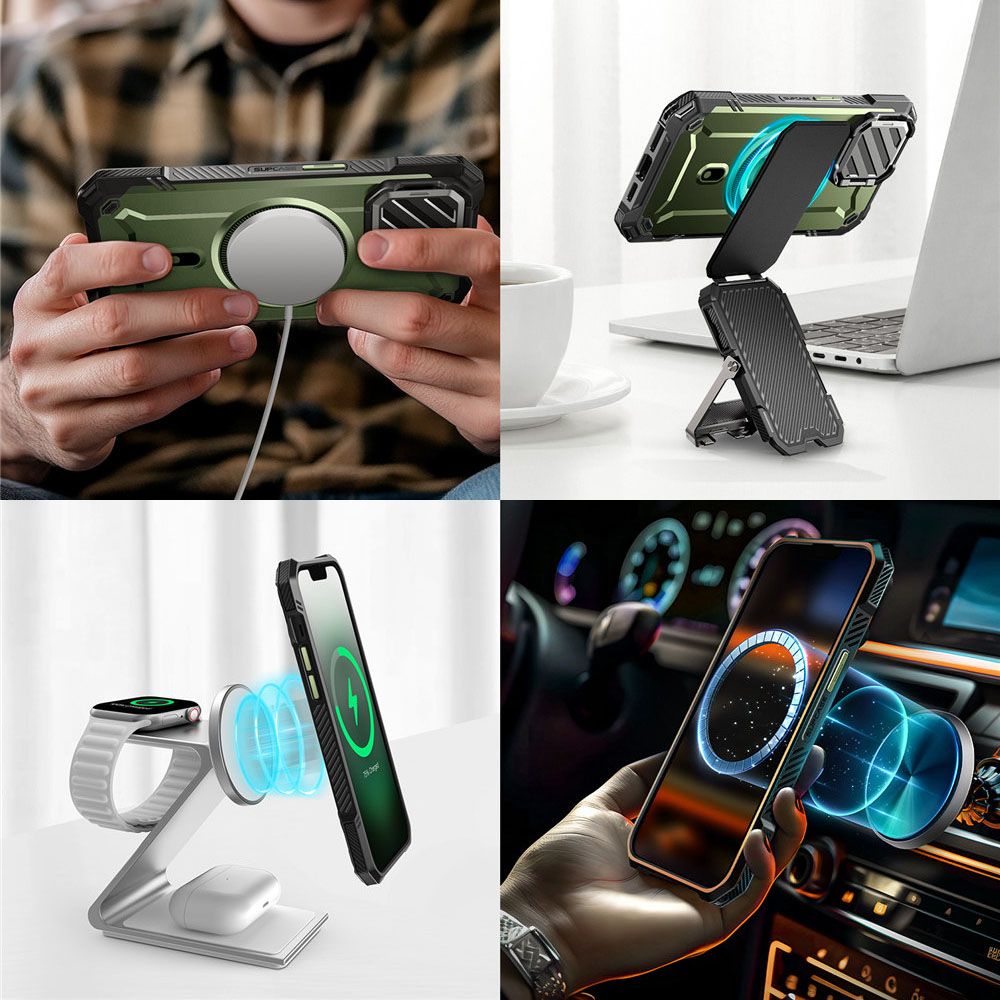 COQUE SUPCASE UB XT MAG MAGSAFE IPHONE 16E GULDAN