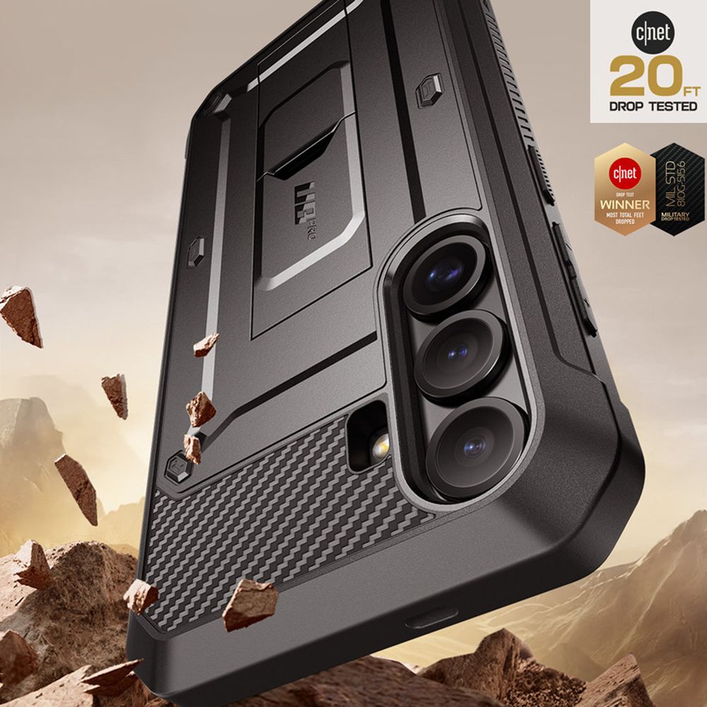 COQUE SUPCASE UNICORN BEETLE PRO 2-SET GALAXY S25 NOIR